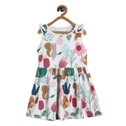 Pack of 1 knit dress - offwhite for 3-6 Months