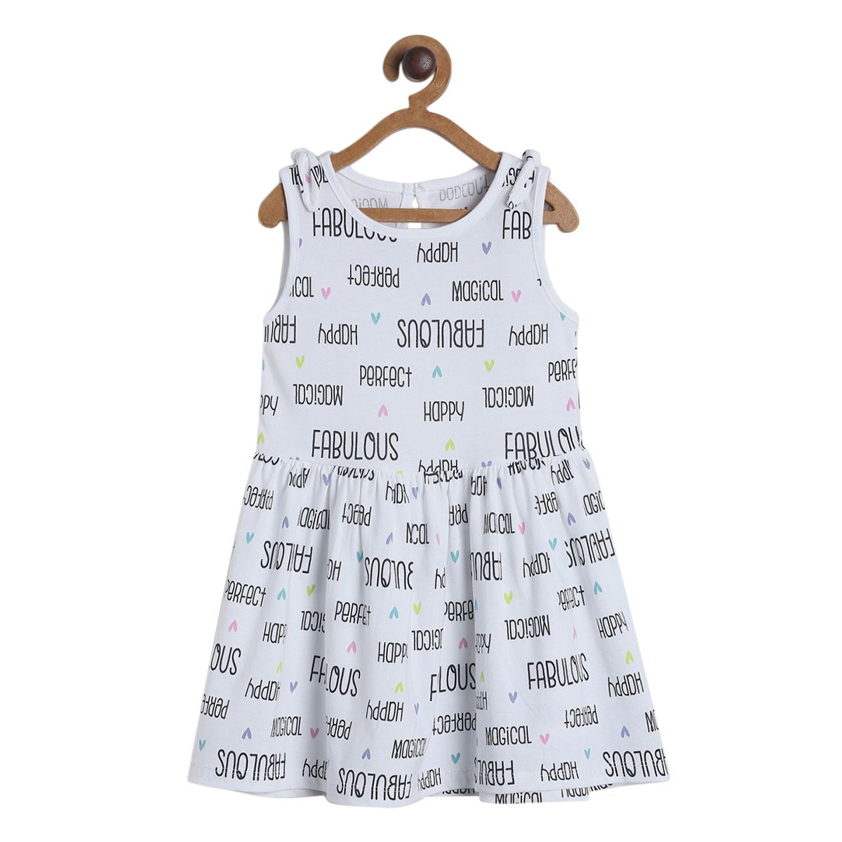 Pack of 1 knit dress - white for 3-6 Months