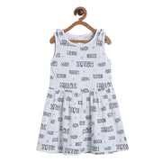 Pack of 1 knit dress - white for 3-6 Months