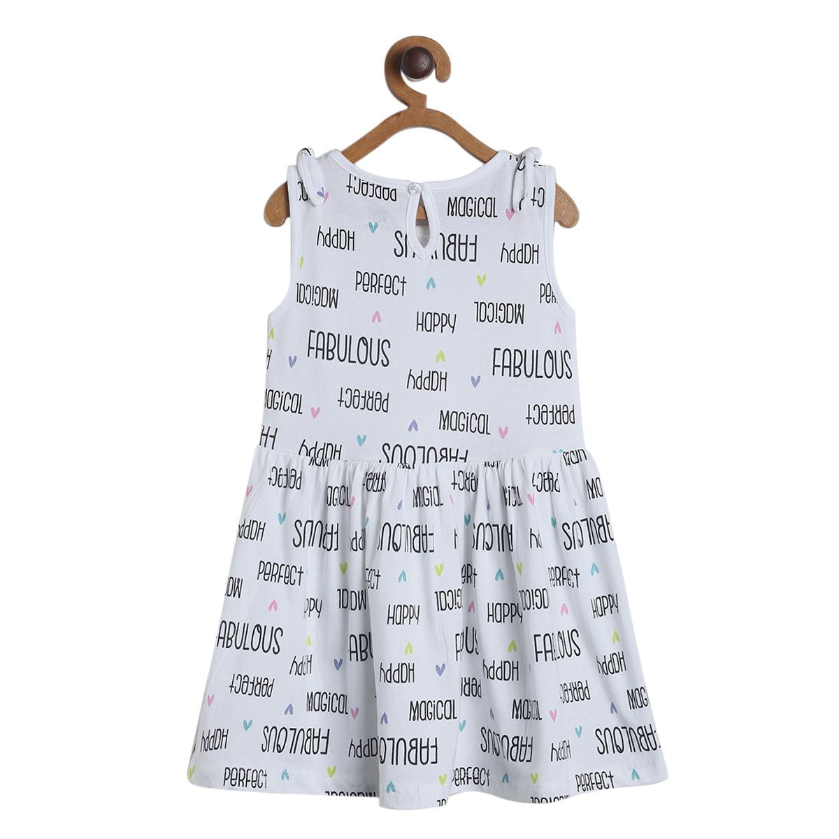 Pack of 1 knit dress - white for 3-6 Months