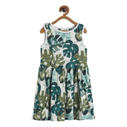 Pack of 1 knit dress - green for 3-6 Months