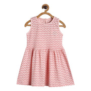 Pack of 1 knit dress - pink for 3-6 Months