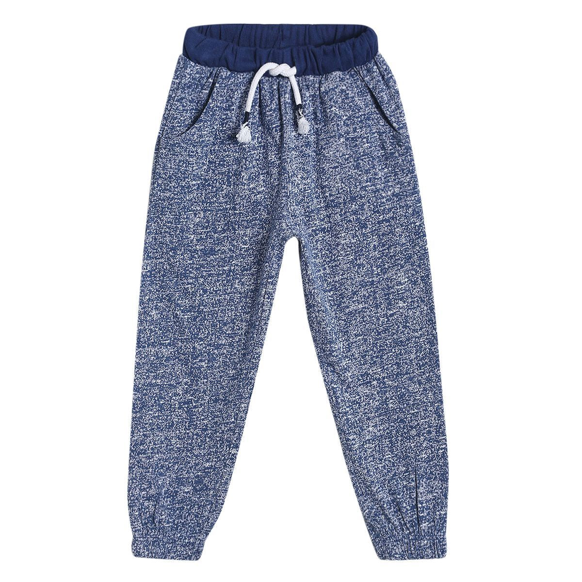 Pack of 1 knit jogger - indigo for 3-6 Months