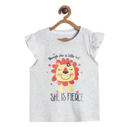 Pack of 1 knit top - grey for 3-6 Months