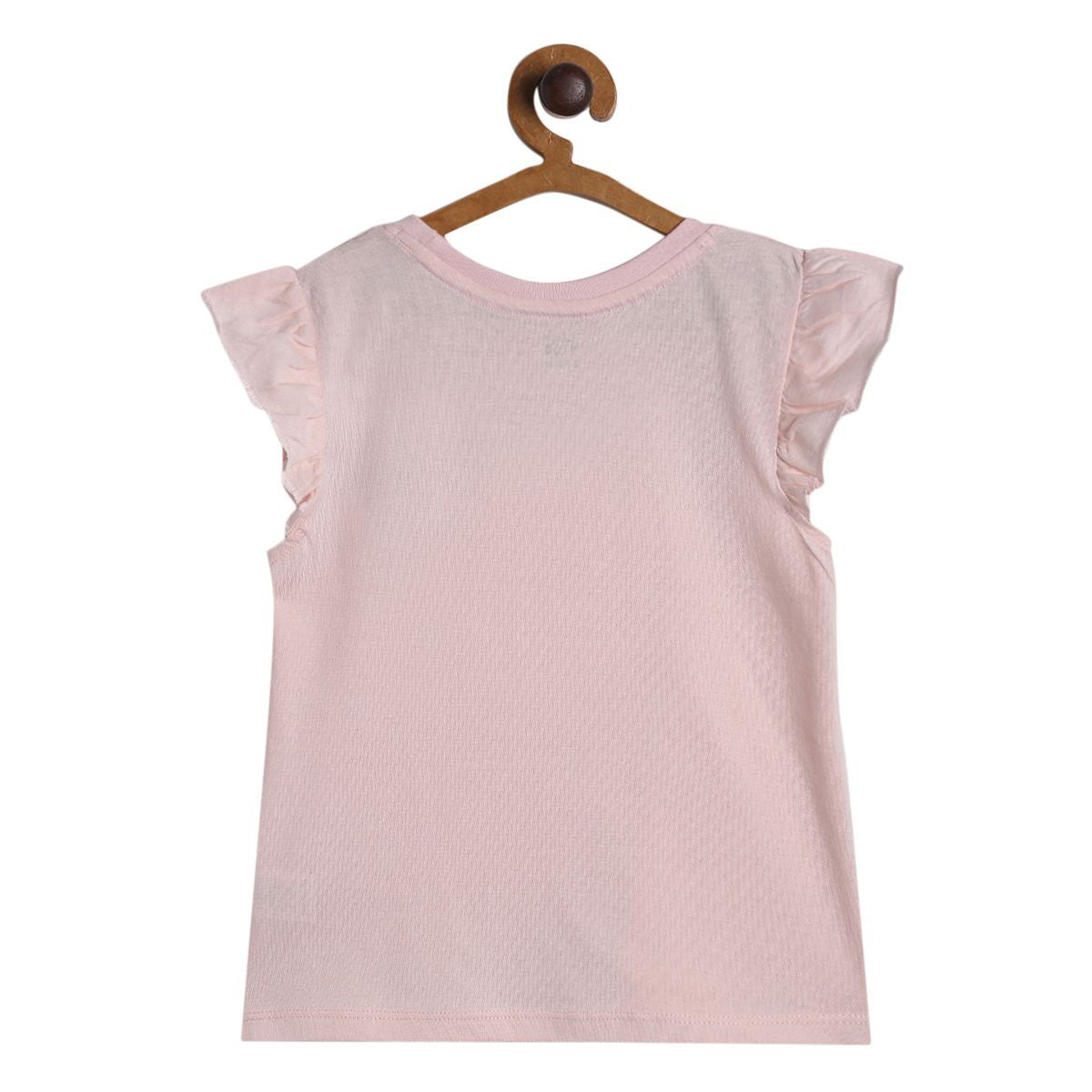 Pack of 1 knit top - peach for 3-6 Months