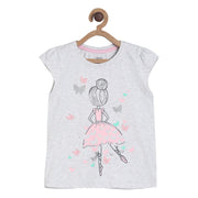 Pack of 1 knit top - grey for 3-6 Months