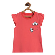 Pack of 1 knit top - red for 3-6 Months