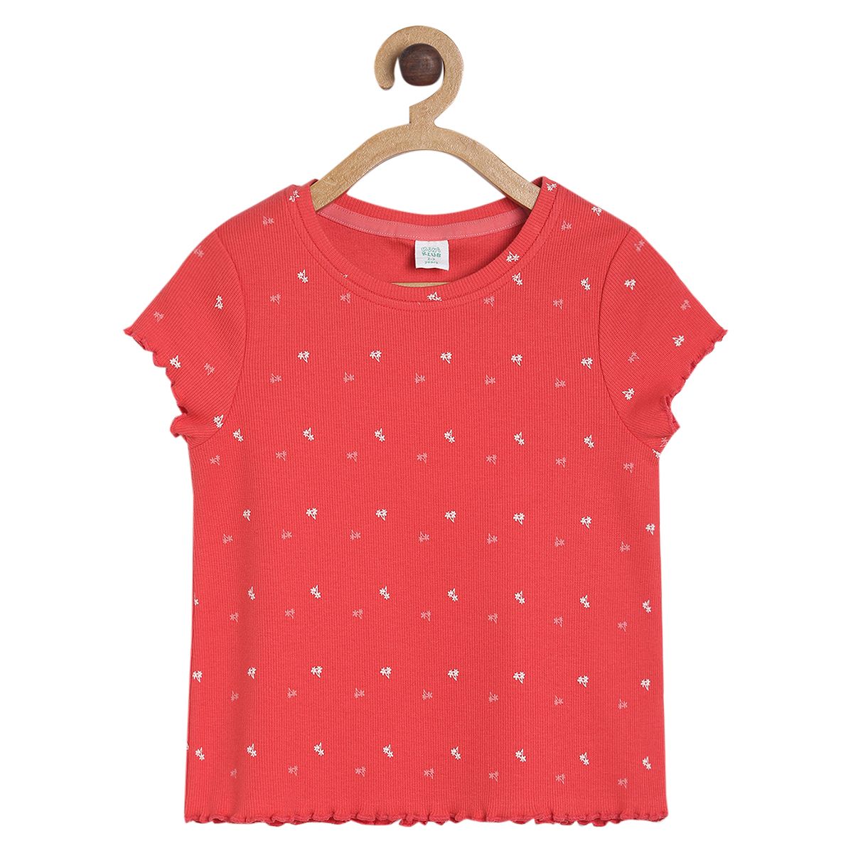 Pack of 1 knit top - red for 3-6 Months