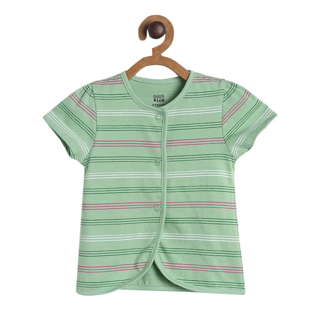 Pack of 3 front open vest - white & lemon yellow for New Born