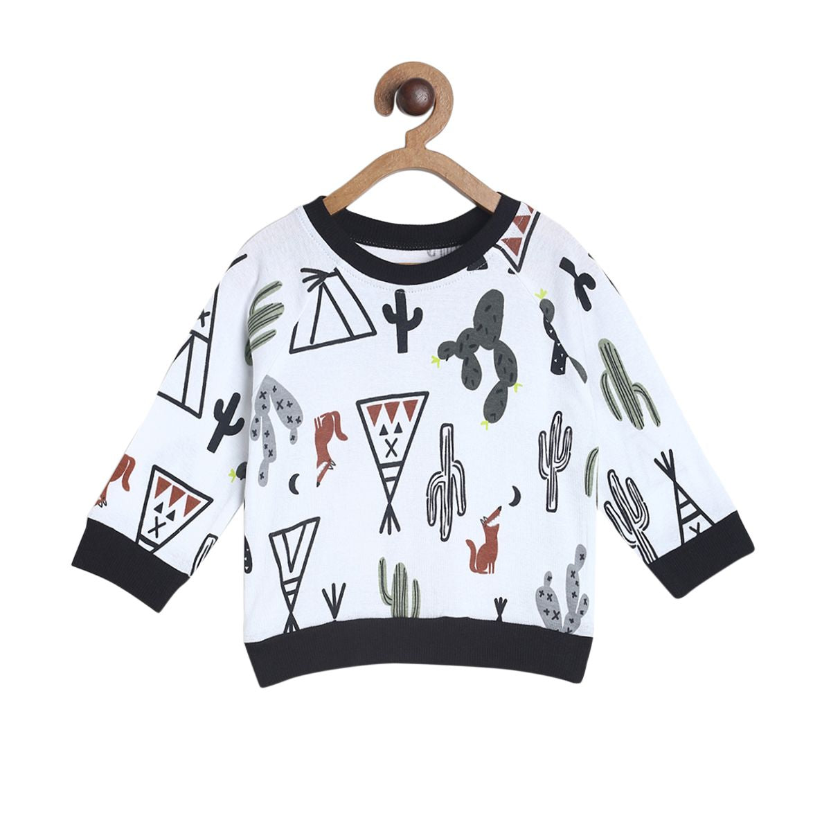 Pack of 2 t-shirt and bottom set - white for 3-6 Months