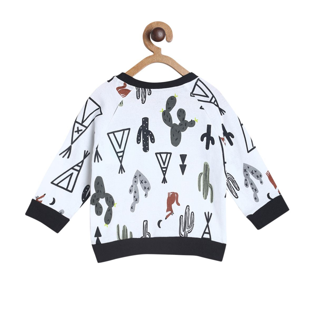 Pack of 2 t-shirt and bottom set - white for 3-6 Months