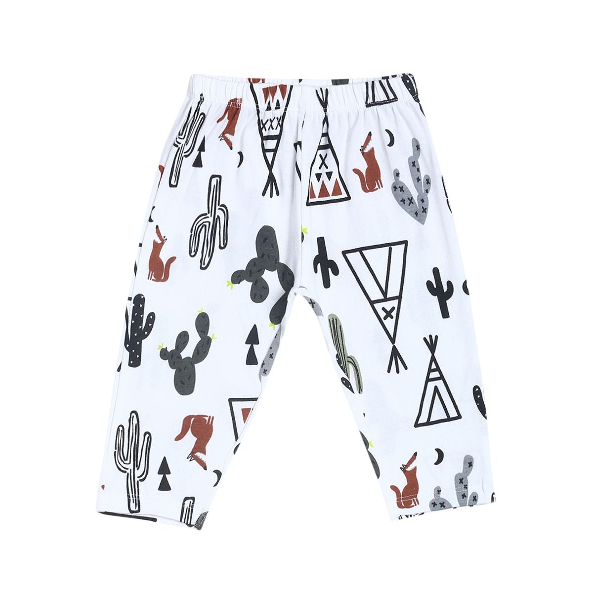 Pack of 2 t-shirt and bottom set - white for 3-6 Months