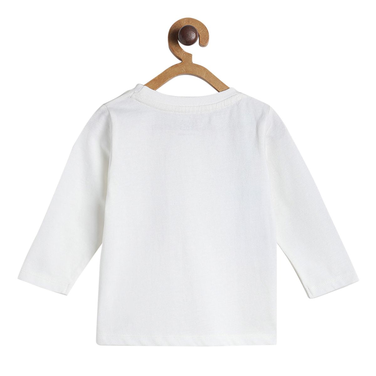 Pack of 2 t-shirt and full length bottom - marshmallow and blue for 0-3 Months