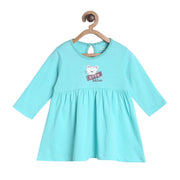 Pack of 1 knit dress - blue for 0-3 Months