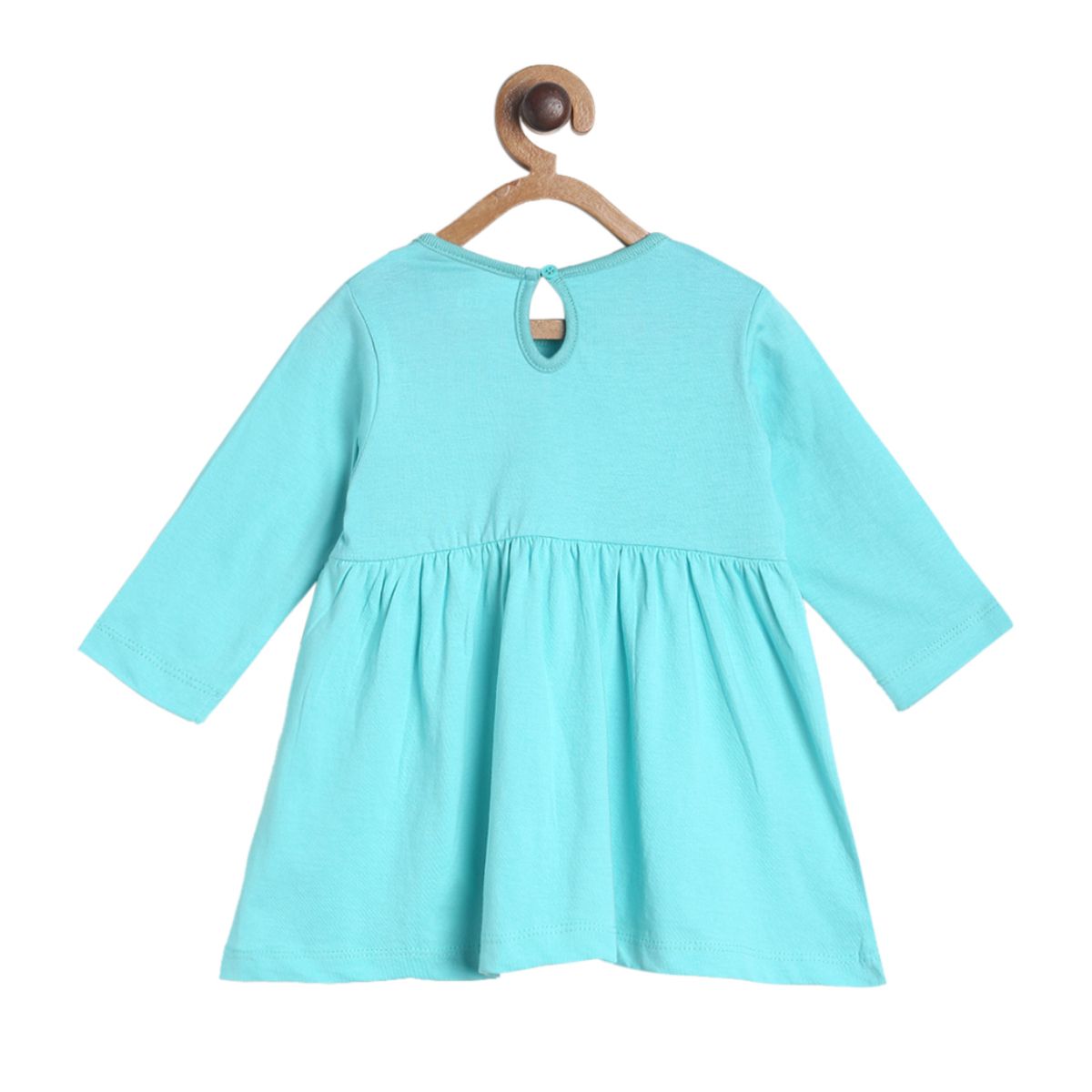 Pack of 1 knit dress - blue for 0-3 Months