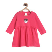 Pack of 1 knit dress - pink for 0-3 Months
