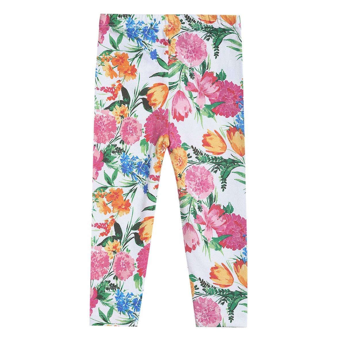 Pack of 1 legging - white & pink for 3-6 Months