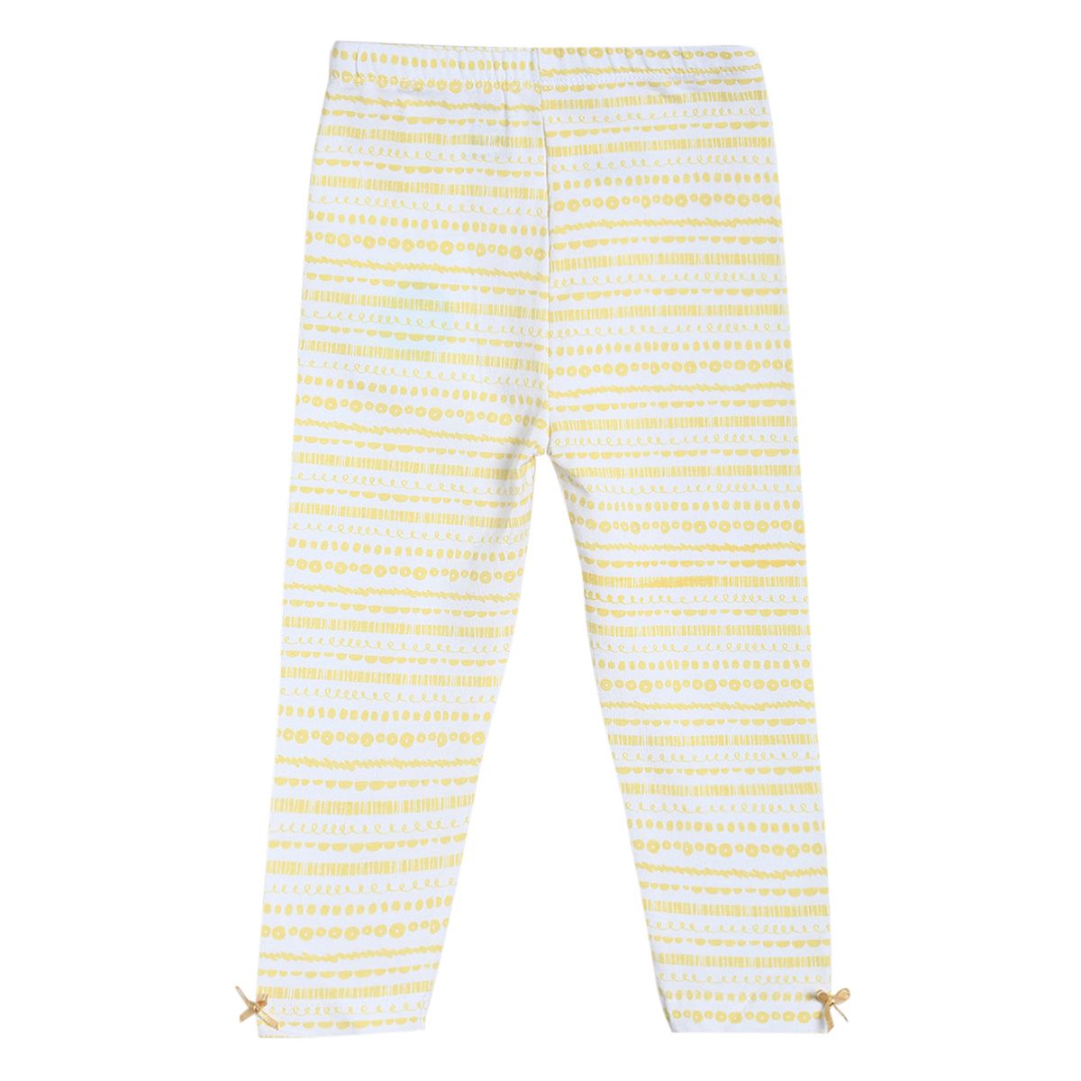 Pack of 1 legging - yellow for 0-3 Months