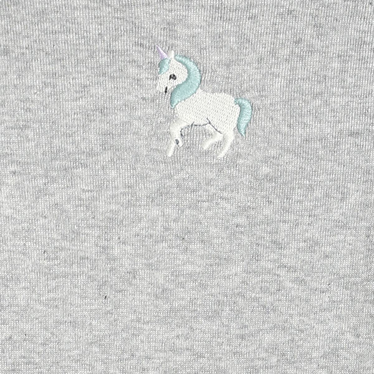 Pack of 2 top and knit bottom set - grey and navy for New Born