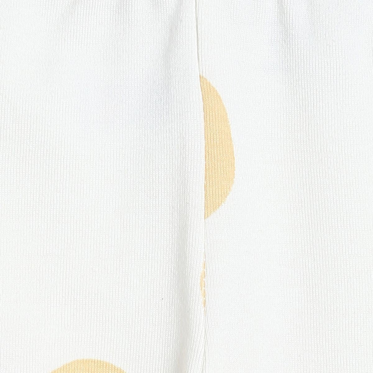 Pack of 2 top and legging set - yellow for 0-3 Months