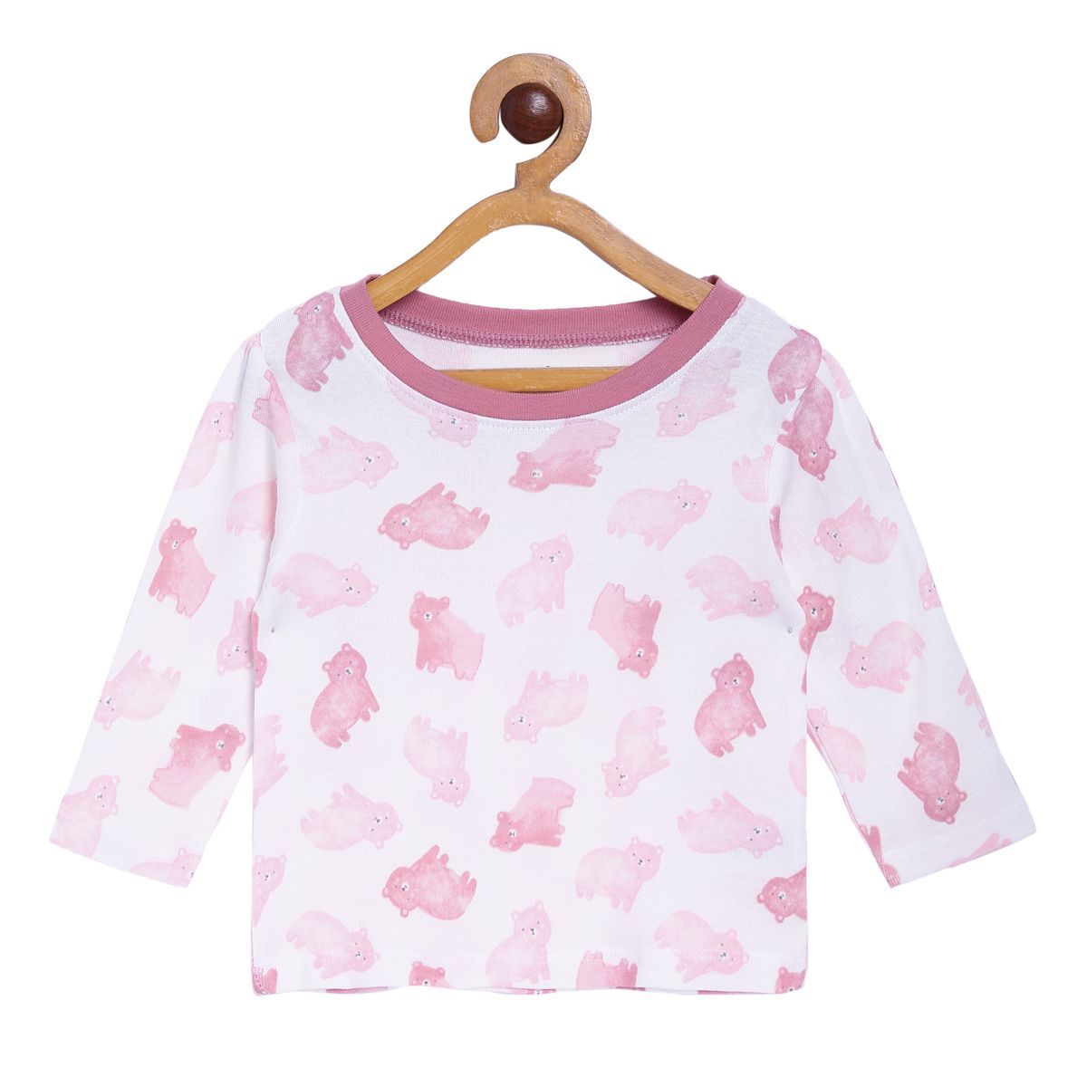 Pack of 2 top and legging set - white & lavender for 0-3 Months