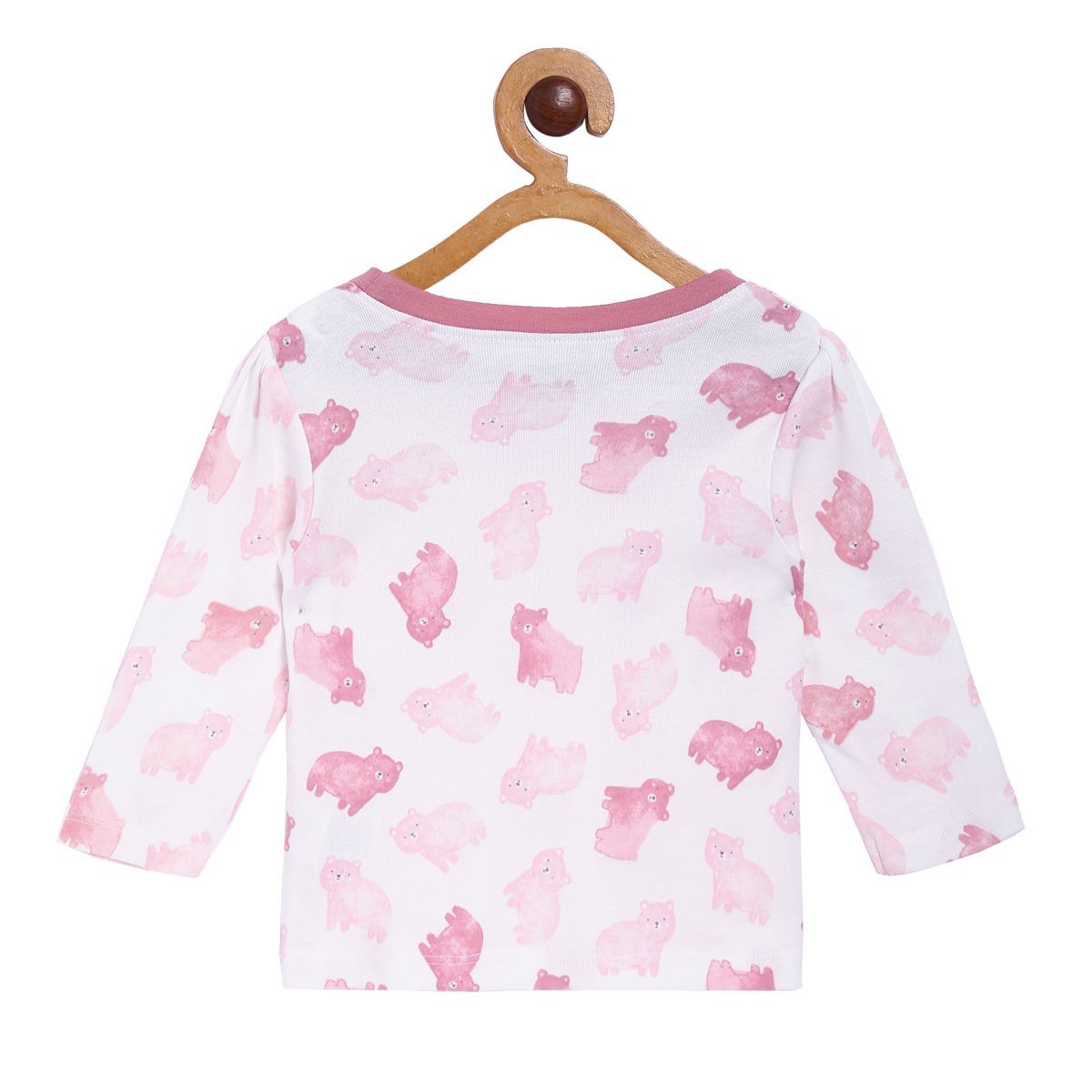 Pack of 2 top and legging set - white & lavender for 0-3 Months