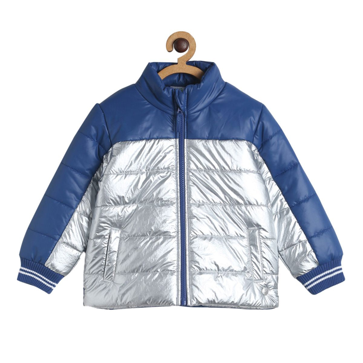 Pack of 1 bomber jacket - blue for 3-6 Months