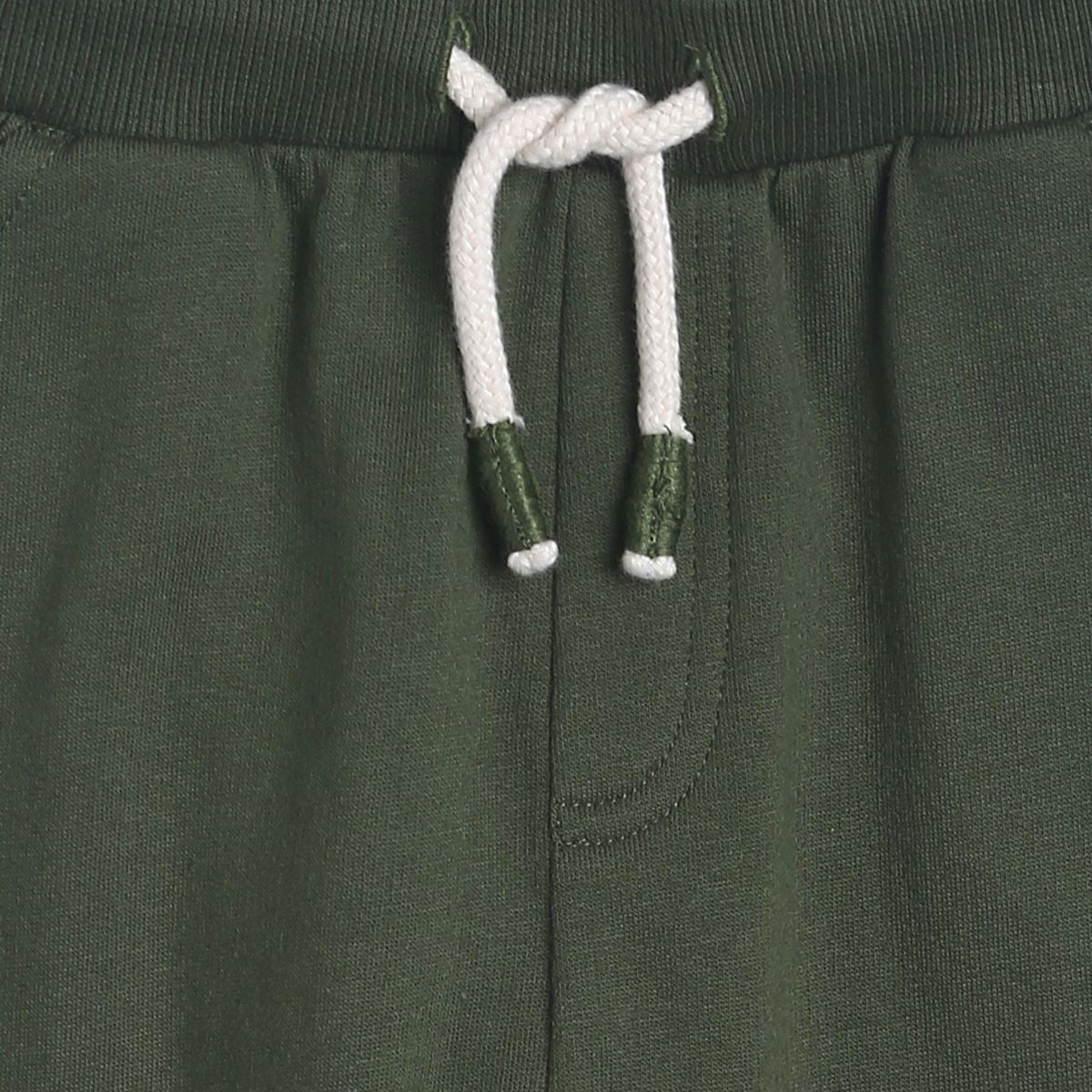 Pack of 1 knit jogger - bronze green for 3-6 Months
