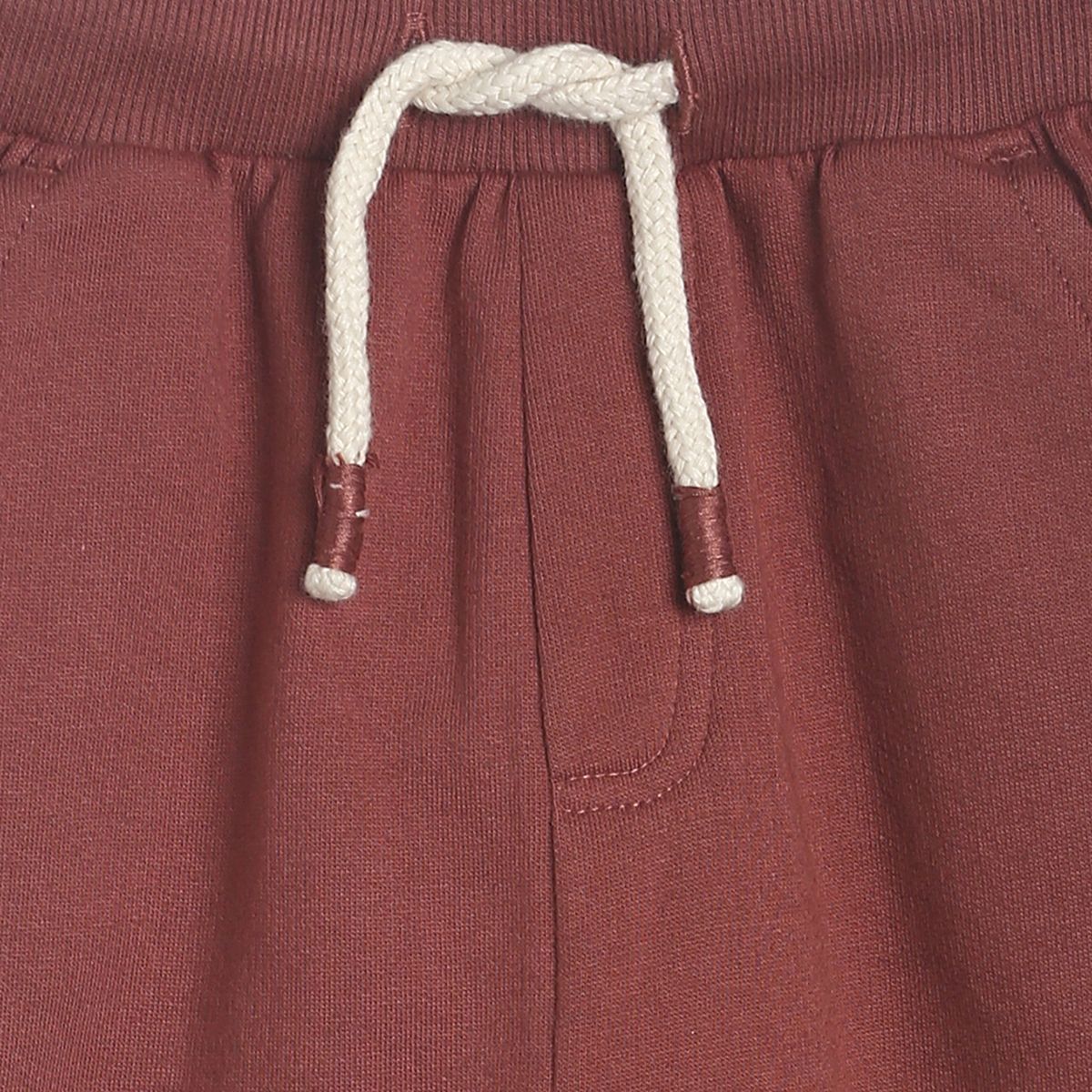 Pack of 1 knit jogger - apple butter for 3-6 Months