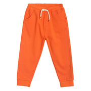Pack of 1 knit jogger - orange for 3-6 Months