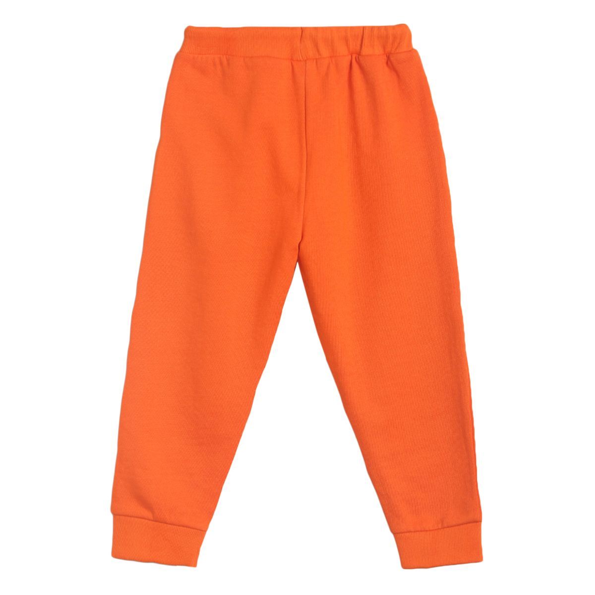 Pack of 1 knit jogger - orange for 3-6 Months