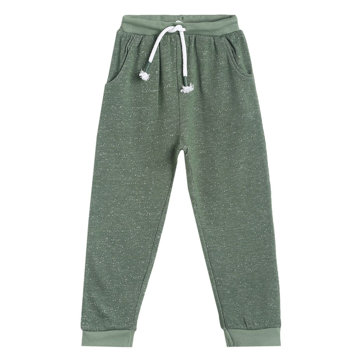 Pack of 1 knit jogger - olive for 3-6 Months