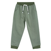 Pack of 1 knit jogger - olive for 3-6 Months
