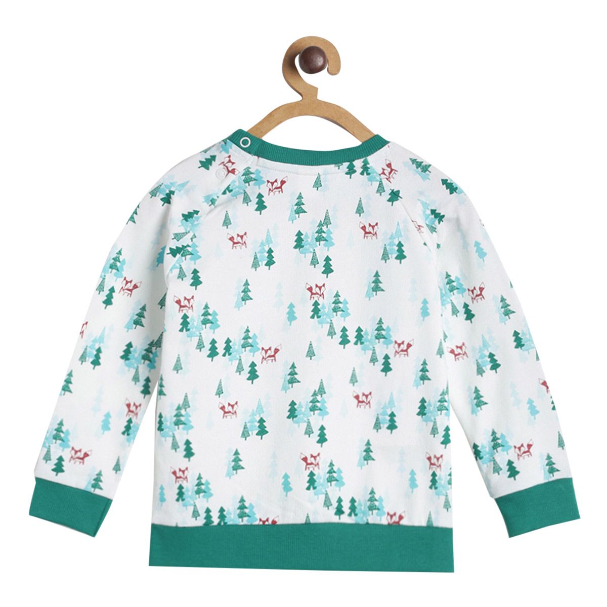 Boys White Sweat Shirt