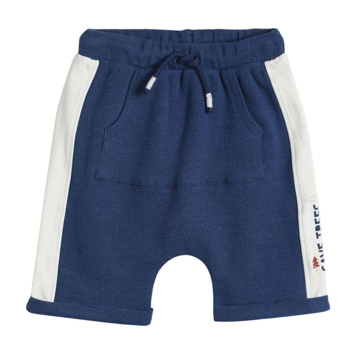 Pack of 1 knit shorts - navy for 3-6 Months