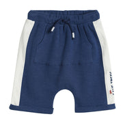 Pack of 1 knit shorts - navy for 3-6 Months