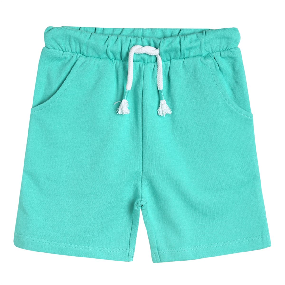 Pack of 1 knit shorts - green for 3-6 Months