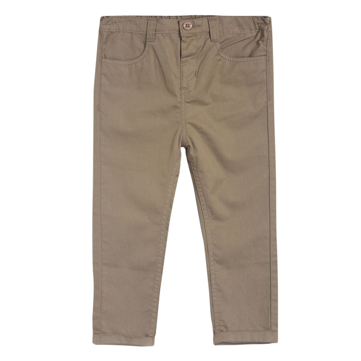 Pack of 1 woven pant - brown for 3-6 Months