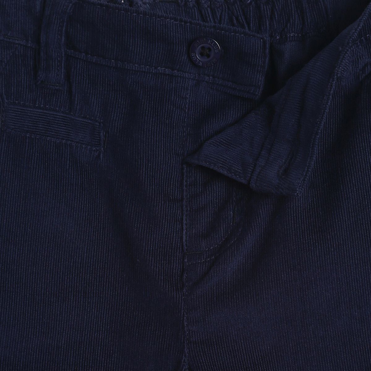 Pack of 1 woven cord trouser - navy for 3-6 Months