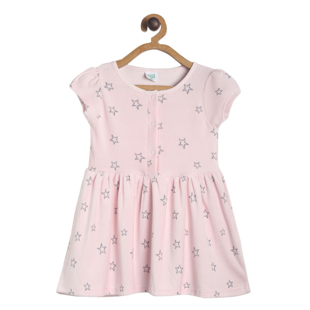 Pack of 1 knit dress - pink for 3-6 Months