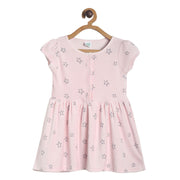 Pack of 1 knit dress - pink for 3-6 Months