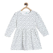 Pack of 1 knit dress - white for 3-6 Months