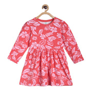 Pack of 1 knit dress - pink for 3-6 Months