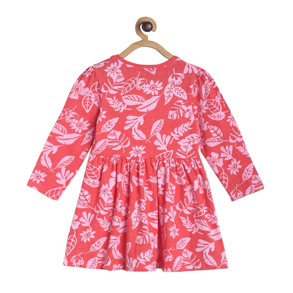 Pack of 1 knit dress - pink for 3-6 Months