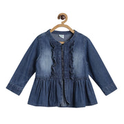 Girls Mid Wash Pack Of 1 Jacket