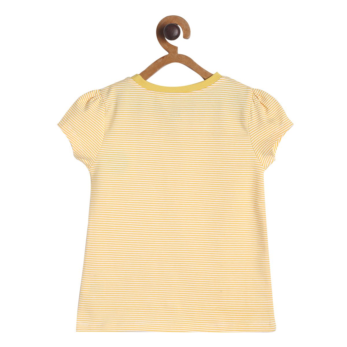 Pack of 1 knit top - yellow for 3-6 Months