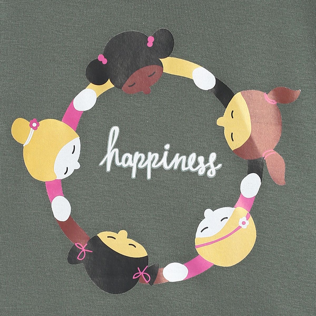 Pack of 1 knit top - olive for 3-6 Months