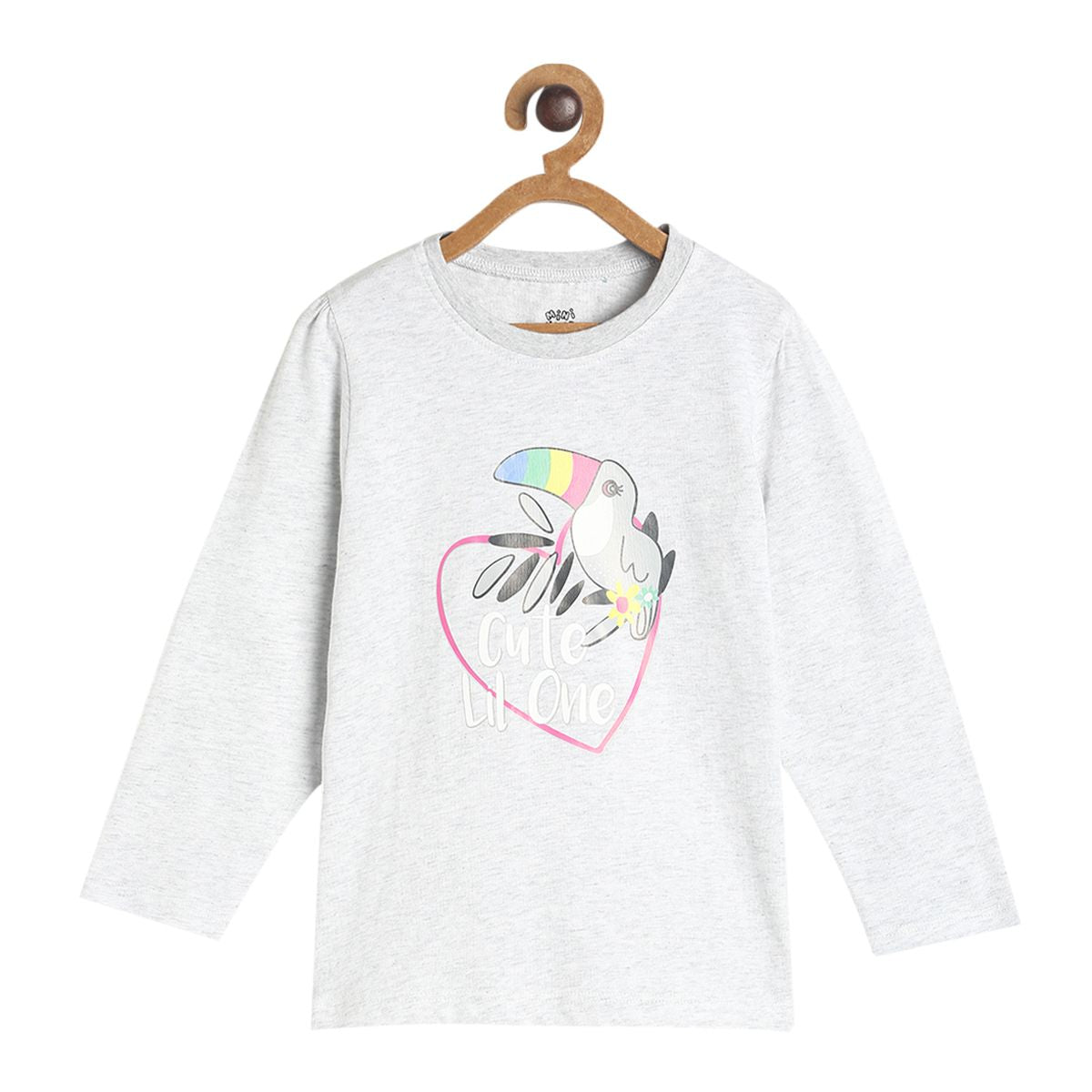 Pack of 1 knit top - grey for 3-6 Months