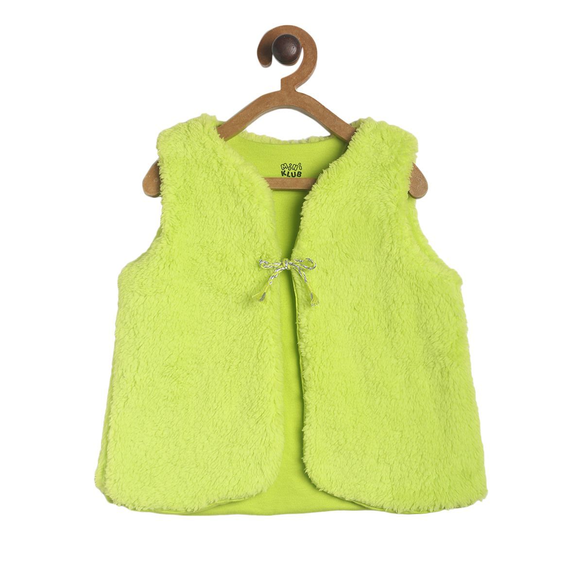 Pack of 1 knit shrug - lime for 3-6 Months