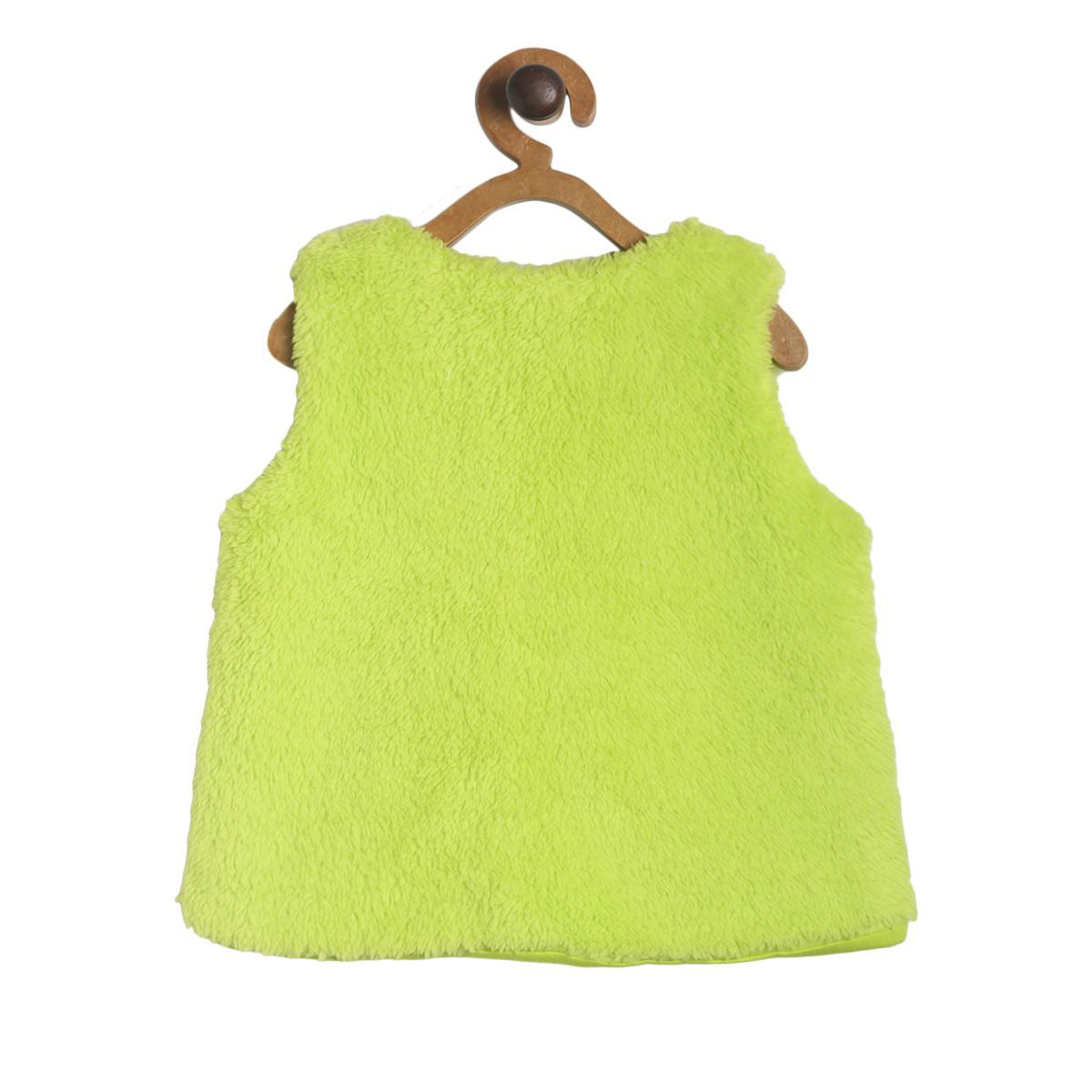 Pack of 1 knit shrug - lime for 3-6 Months